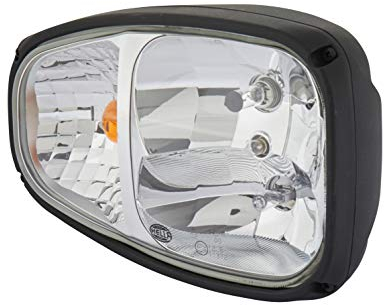 HELLA 1EE 996 174-221 Glühlampe-Hauptscheinwerfer - Combi 220 - 12V - Einbau - gehärtete Streuscheibe - Lichtscheibenfarbe: transparent - Stecker: DEUTSCH Stecker - vorne rechts