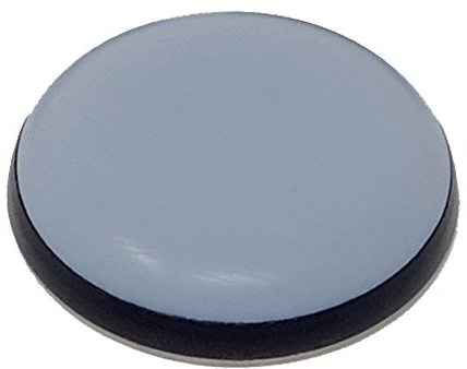 SBS Furniture Glider 16 Pieces Teflon self adhesive ø 30mm PTFE Thickness 5mm glider Laflon Super gliders