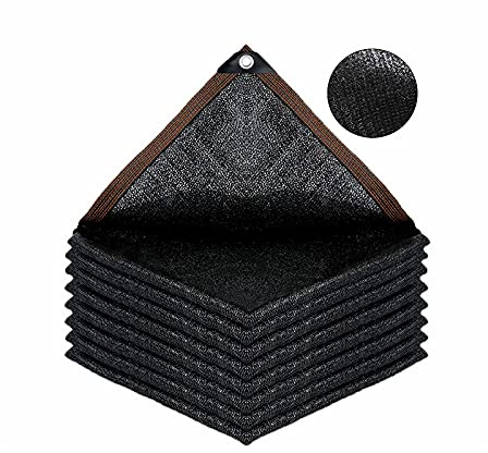 Rechteck Sonnenschirm Segel,Sonnenschutz Netz Schattiernetz Mit öSen Haltbarkeit Schatten Uv BestäNdiges 80%-85% Shading Rate,FüR Sonnensegel Tuch Garten Terrasse (1mx2m/3.3ftx6.6ft)