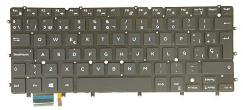 Teclado de repuesto para portátil Dell XPS 13 9343 9350 9360 P54G001 P54G002 077YT2 77YT2 retroiluminado (diseño SP)