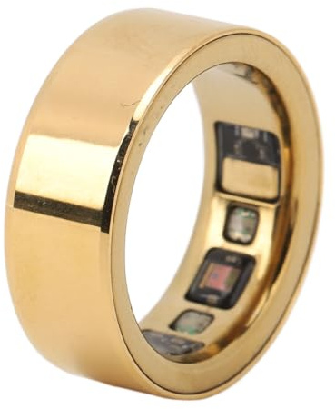 Smart Health Ring, IPX8 Vattentät HealthRing Stegräkning Smart Ring för Hjärtfrekvenstemperatur (NO 22)