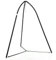 COSTWAY Soporte para Silla Colgante, Soporte Hamaca con Trípode Oscilante, Marco de Metal, Carga 200kg, Soporte de Columpio Interior Exterior