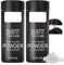 2PCS Volumen Puder Haare, Natürlicher Haarpuder geeignet für Jedes Haar, Langanhaltend Styling Powder mit Matt Finish & Stabilität, Haarpulver Texture Powder für Männer & Frauen, Einfach Aufzutragen