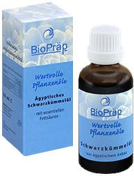 BioPräp Schwarzkümmelöl | 1000 ml | vegan | kaltgepresst | Made in Germany | zertifizierte Produktion