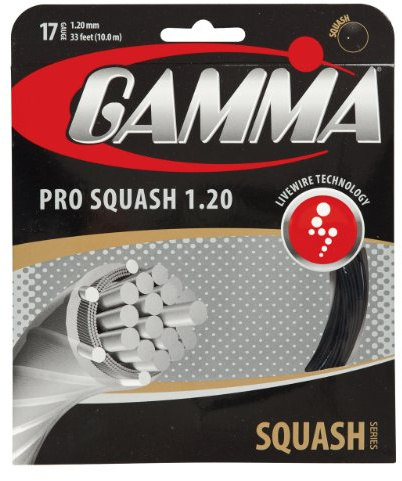 Gamma Pro Squash 17g String