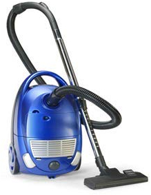 Grafner Bodenstaubsauger mit Beutel, sparsam und kraftvoll mit 700 Watt, HEPA-Filter, Teleskop-Rohr, 21 kPa, geräuscharmer Betrieb mit Bodendüse und 2in1 Kombidüse und Polsterdüse, Staubsauger Beutel