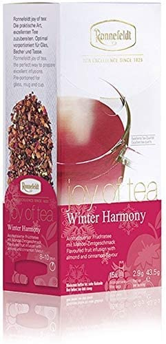 Ronnefeldt Winter Harmony 'joy of tea' - Früchtetee Mandel-Zimt, 15 Teebeutel, 43.5 g, Menge:2 Stück