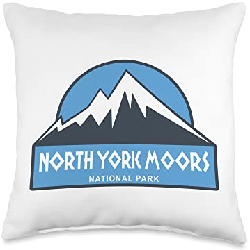 North York Moors National Park Throw Pillow