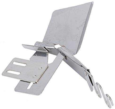 Carpeta de Costura Carpeta para máquina de Coser Accesorio de Doble Pliegue de Acero Inoxidable de Alta Resistencia para Pespunte Máquina de Coser por computadora Carpeta de (34mm)