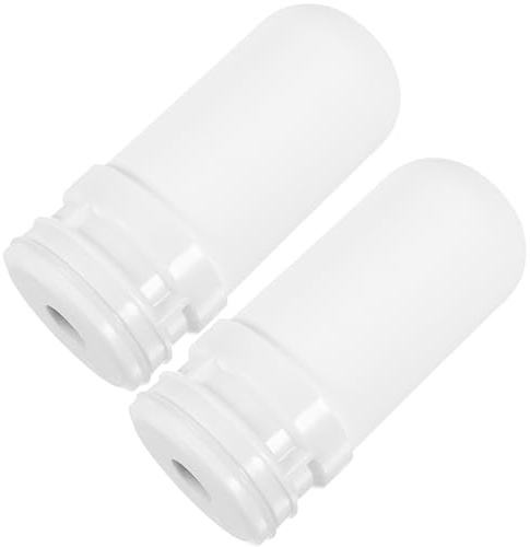 TOYANDONA 2 Pièces Filtre pour Robinet D'eau Domestique Charbon Actif et Diatomite, Noyau Filtrant en Céramique Facile à Utiliser pour Purificateur D'eau par Inverse