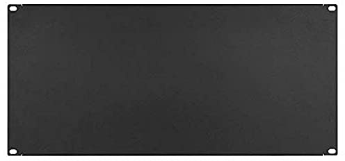 Stalflex Panel Ciego 5U Para Armario Rack de 19 Pulgadas - Panel Ciego de Montaje en Bastidor para Bastidores de Ordenadores y Servidores - Relleno de Bastidor de Servidor para Armario de Red