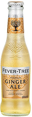 Fever Tree Premium Ginger Ale 200ml 24 Pack