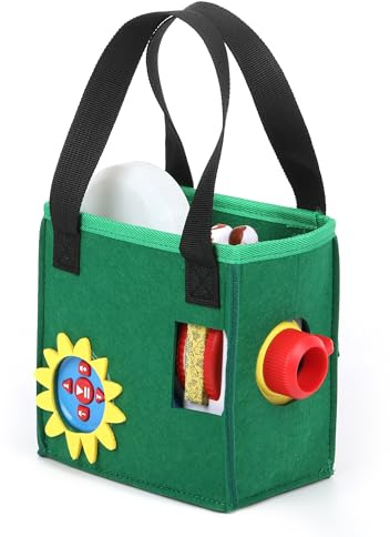 Growalleter Bag for Little Tikes Story Dream Machine, Toy Folding Pouch Portable Carry Case for Little Tikes Projector for Fairy Tale Coll Books, Audio Play, Character,with Handle Strap (Green)