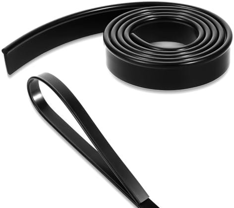 Wiper Rubber Replacement, 41 Inch Silicone Wiper Blade Refill, Black Wiper Scrubber Replacement Blades Wiper Refill Blades for Windows, Shower Doors, Glass Cleaning