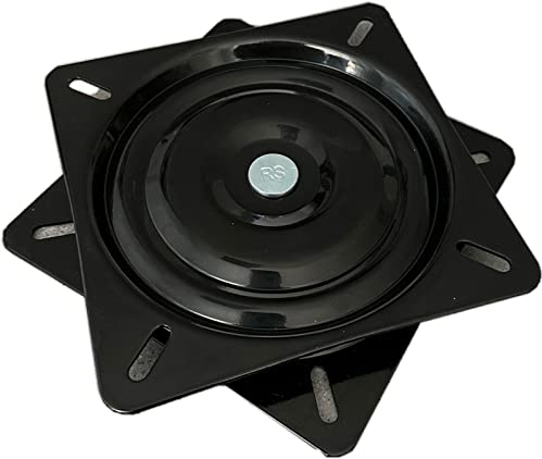 Oceansouth Eslabón Giratorio de Metal Revestido (Eslabón Giratorio de Metal Revestido de 175 mm, Negro, Recubierto con EDC)