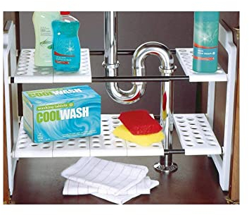 Addis Under Sink Storage for Organisation, White