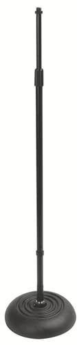 On Stage MS7201QTR Quarter Turn Round Base Microphone Stand