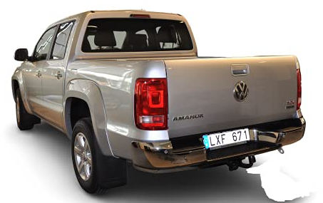 Solarplexius Auto-Sonnenschutz Scheiben-Tönung passgenau für VW AMAROK Doppelkabine DoKa ab 2009 Komplettsatz Keine Folie