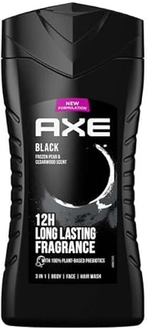 3 x Axe Men Duschgel 3in1 Black - 250ml