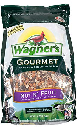 Wagner's 82072 Gourmet Nut & Fruit Wild Bird Food, 5 Pound (Pack of 1)
