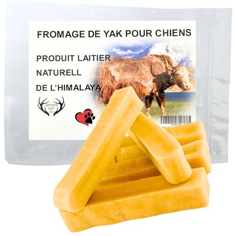 Mordedor de Queso de Yak, Churpi para Perros, Mas de 325g. (5, M)