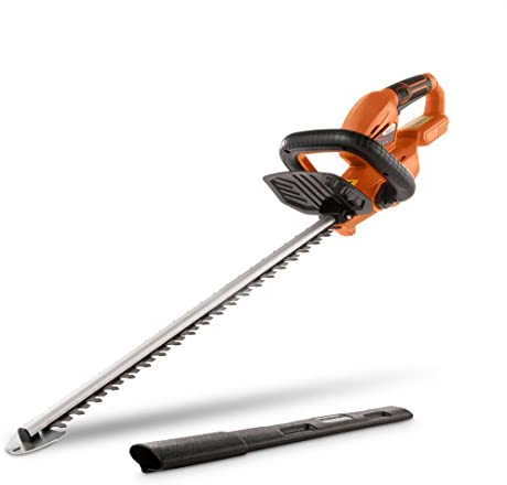 Power Plus Dual Power Akku-Heckenschere POWDPG7531-20 V Akku-Gartenschere, ohne Batterie und Ladegerät, 580 mm Klinge und 18 mm Abstand, Gartengeräte für Hecken, Sträucher und Pflanzen im Garten