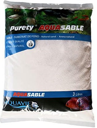 Sable Naturel Aquasable en Sac, 0.2mm-1mm, 3 L, Extra Blanc S0