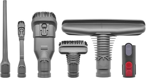 Neutop Zubehör Set Tool Kit Aufsatz Kompatibel mit Dyson V6 V7 V8 V10 V11 V15 DC16 DC31 DC33 DC34 DC35 DC56 DC58 DC59 DC61 DC62 DC72 Animal Handstaubsauger Ersatzteile (6 in 1)