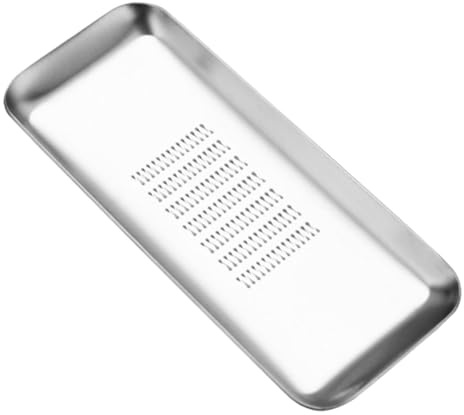 IWOWHERO Rallador de Jengibre y de Acero Inoxidable con Diseño Cóncavo para Vegetales y Frutas Herramienta de Cocina Fácil de Limpiar y Uso Diario