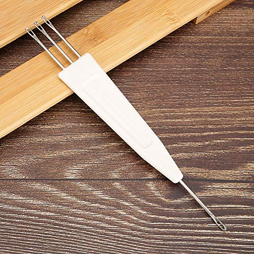 Xiuganpo Herramienta de Transferencia LK150 Universal para Máquinas de Tejer con Paso de 6,5 MM, Aguja de Transferencia Blanca