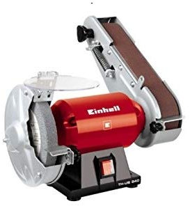 Smerigliatrice/Levigatrice da banco/Mola abrasiva + nastro abrasivo 150/50mm 240W