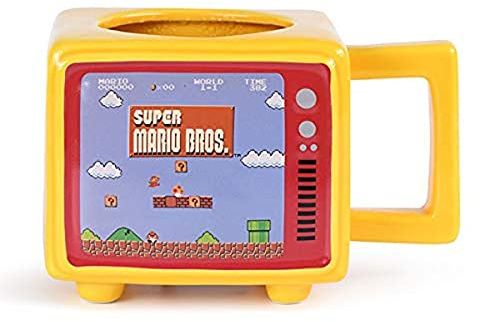 Pyramid Retro TV Heat Change Mug - Super Mario Bros (Like a Boss)