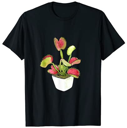 Venus Flytrap House Plant Meat Eater Carnivorous T-Shirt