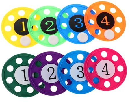BESPORTBLE Diving Disc Weather-Resistant PP Pool Dive Discs Outdoor Water Flying Saucer Game for Summer Swimming and Math Skill Training