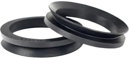 1/2/5 st VA 40-80 mm tätning manschetttätning roterande axelvattentätning (VA-70 svart NBR,5 st)