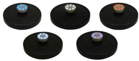 Primrose Apollo Ocean Mist Water Feature Pond Fountain with Colour Changing LED Lights