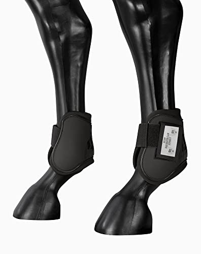 Pfiff Streichkappen mit fester Schale und weichem Soft-Innenfutter, in schwarz oder braun, Größe Full/Warmblut