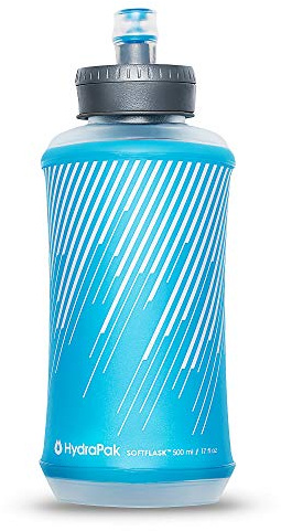 Hydrapak Softflask SF500 Hydration Flask - Malibu Blue - 500ml