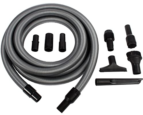 Upright and Canister Vacuum Extension Hose and Attachment Kit