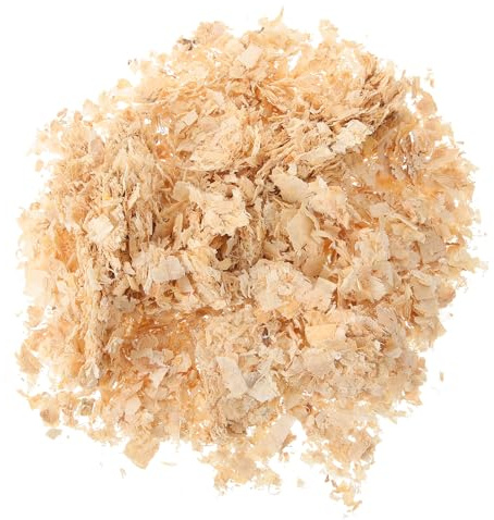 VOSAREA Copeaux de Bois pour Litière Hamster 500g, Tapis Anti-odeurs Naturel Absorbant, Litière sans Poussière pour Petits Animaux – Cobayes, Lapins, Furets, Chinchillas, Habitat