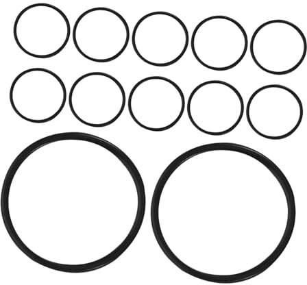 COOPHYA Fasce Elastiche Supporto Microfono Isolamento Acustico e Assorbimento Urti in Gomma Antivibrazione 12 Pezzi per Microfono Condensatore per Studio e Performance Vocali