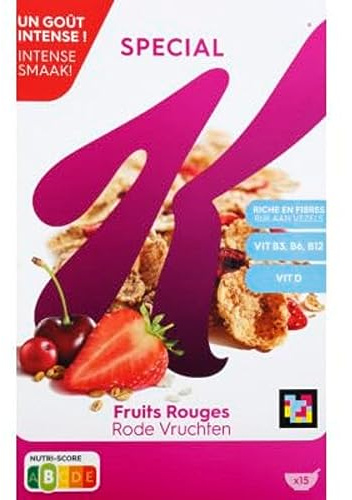 Spécial K Céréales special k kellogg s fruits rouges - 450g - Le paquet de 450g