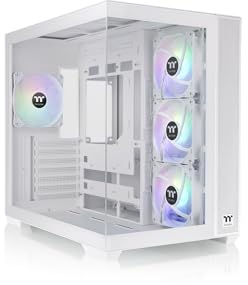 Thermaltake View 380 TG ARGB | Mid Tower Chassis | Snow