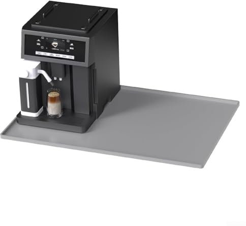 Zilimontt Sofisticato tappetino antigoccia in silicone per mantenere la cucina senza macchia, tappetino scolapiatti super assorbente, tappetino scolapiatti per cucina (grigio, 500 g)