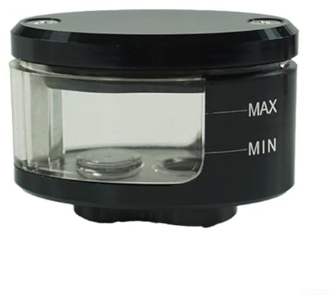 Motorcycle Brake Oil Tank Bottle Low Profile Aluminum Reservoir For Improved Functionality