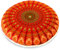 Mandala Life ART Bohémien Yoga Décor Housse de Coussin de Sol - 75cm - Taie d'oreiller Tapis de Méditation Ronde - Décoratif Pouf Tapis en Coton imprimé