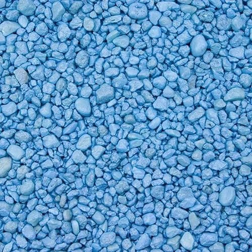 Spectrastone Special Light Blue Aquarium Gravel for Freshwater Aquariums, 25-Pound Bag