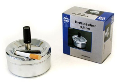 TOP STAR - Drehascher 9,5 cm verchromt im Geschenkkarton