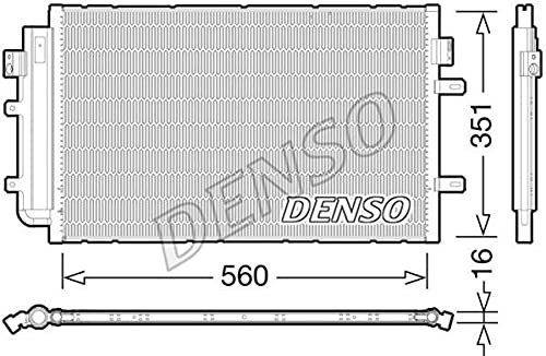 DENSO Kondensator, Klimaanlage DCN12005