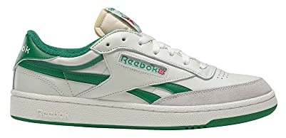 Reebok Club C Revenge Vintage, Scarpe da ginnastica Uomo, Chalk Paperwhite Glen Green, 38 EU